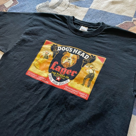 beer Shirts Vintage Dog Head Beer Tee Poshmark